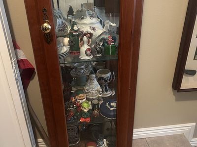Amish Made Curio Cabinet
