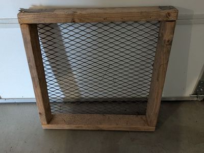 2' x 2' gravel/rock screen