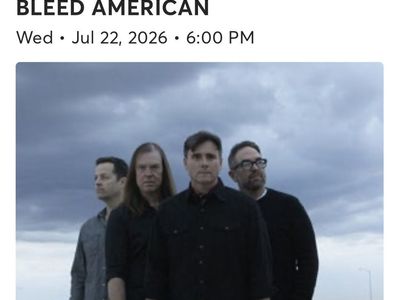 Jimmy Eat World Tickets - Sandy Amphitheater, Wednesday Jul 22, 2026