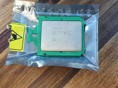 Untested/OEM Locked(?) AMD EPYC 32 CPU 7502 2.5GHZ 180W SP3 CPU 100-000000054