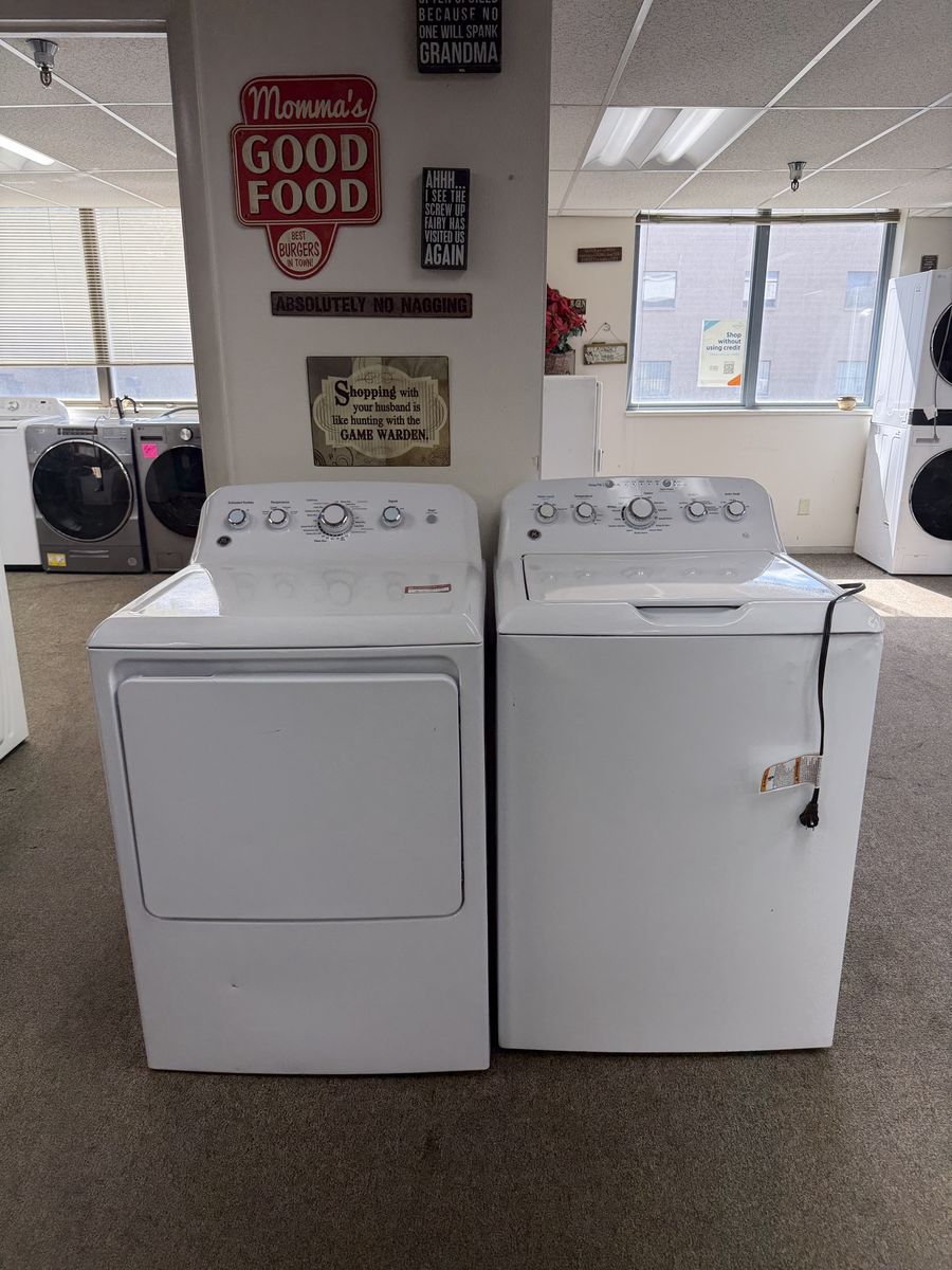 BEST DEALS AROUND! GE SET WASHER AND ELECTRIC DRYER