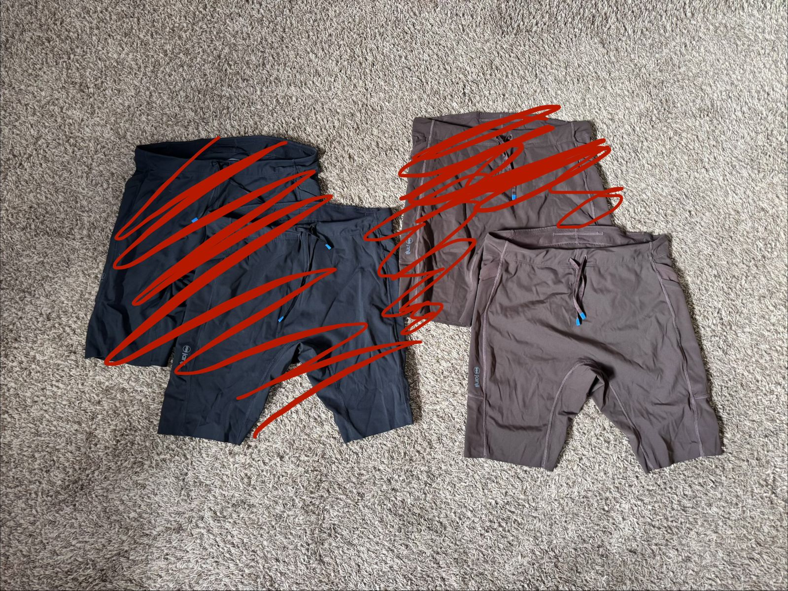 Men's 8 Janji Trail Half Tights size Large