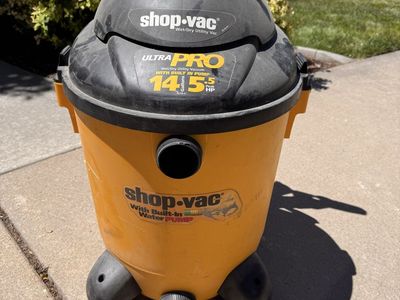 Shop-Vac Ultra Pro 14.5 Gal Wet/Dry Vacuum w/ Built-In Water Pump, 5.5 Peak HP