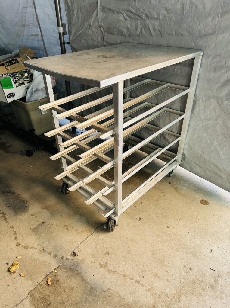 10 Can Food Storage Rack