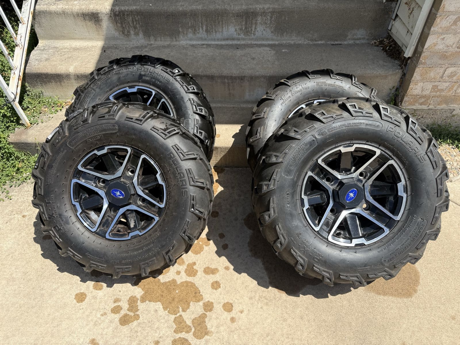 Polaris OEM UTV Wheels and Tires Set of 4 - PXT 