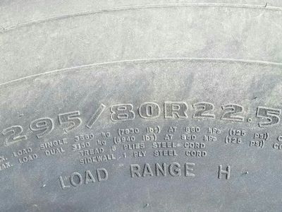 Goodyear 298/80R22.5 (8 tires)