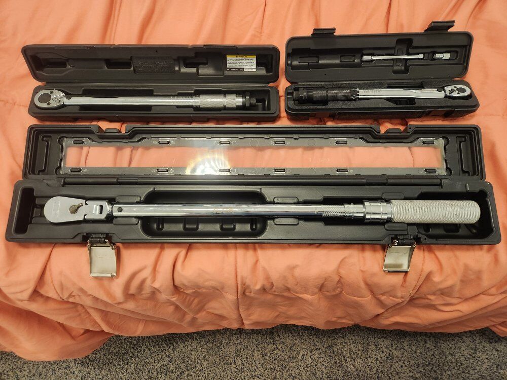 Set Of 3 Torque Wrenches! ( Small, Medium, Large)