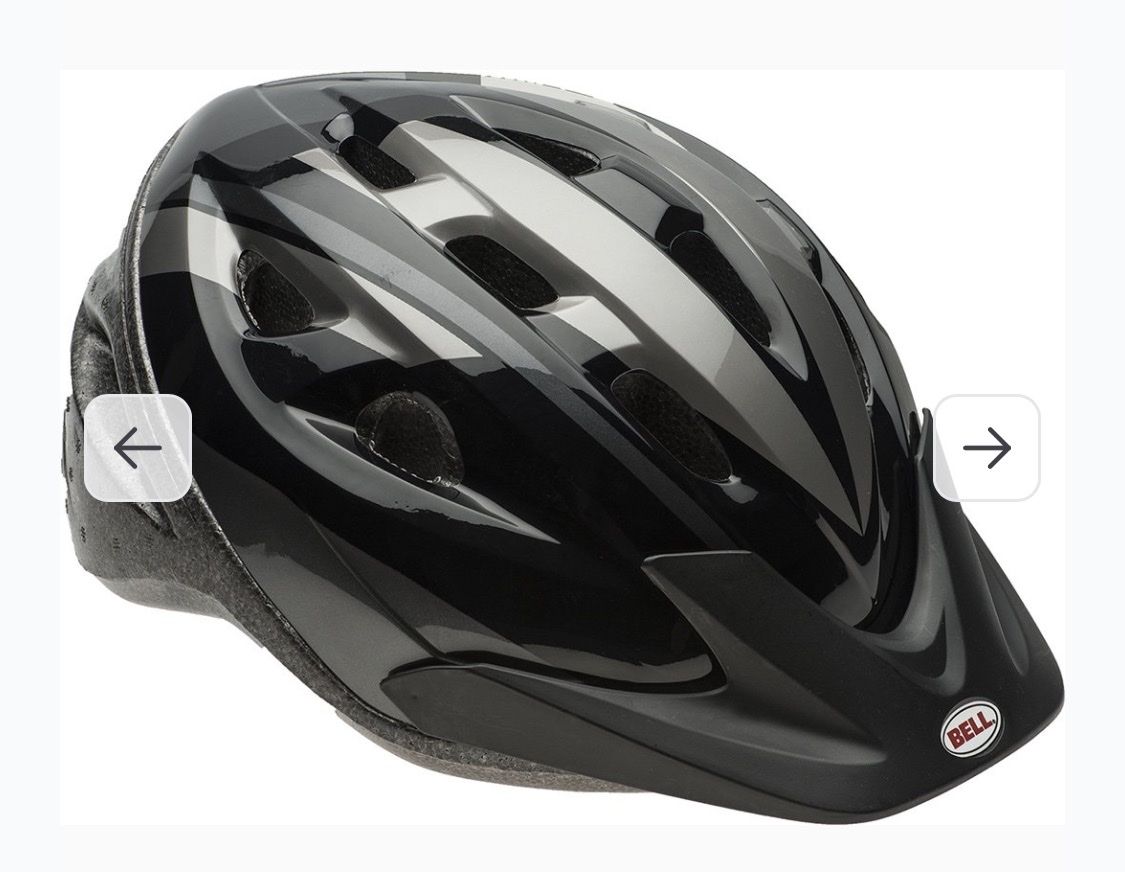 Bell Rig Adult Bicycle Helmet Ages 14+ 54-61cm Black Gray