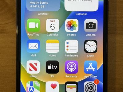 Apple iPhone X - 64GB - Space Gray (Unlocked)