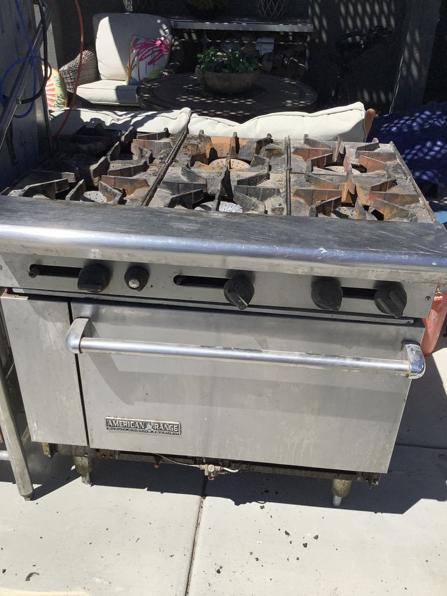 36'' American Range Commercial Gas stove