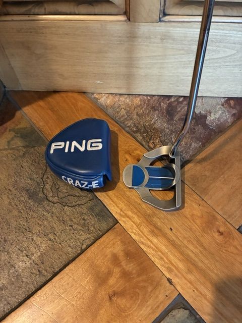 Ping Craz-E G5i Mallet Putter w/ Head Cover, Very Good