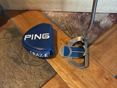 Ping Craz-E G5i Mallet Putter w/ Head Cover, Very Good