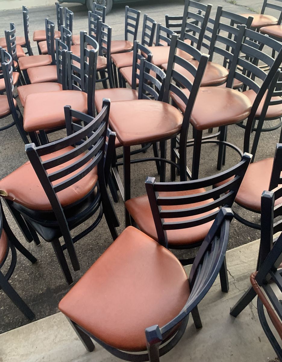 Approximately 60 Metal Chairs