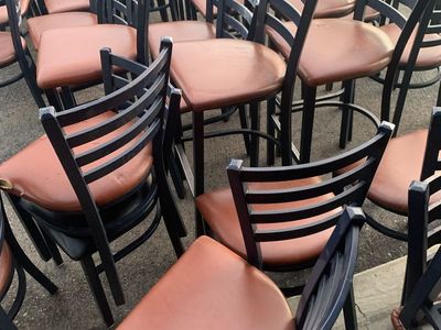 Approximately 60 Metal Chairs