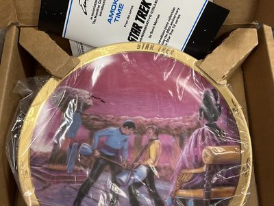 STar Trek Plate Amok Time