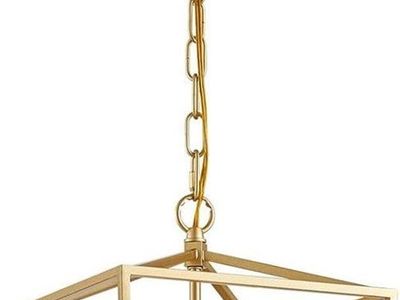 Lantern Pendant Light, Iron Cage