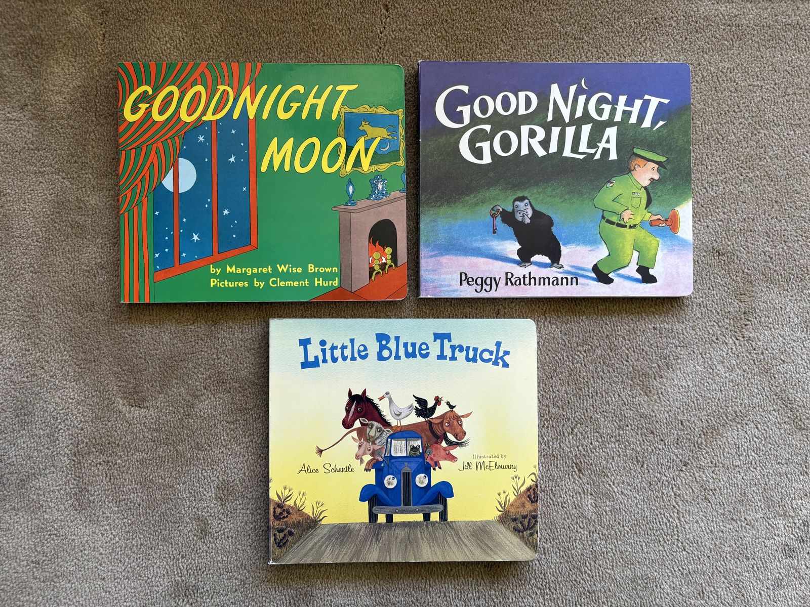 Three Giant Classic Board Books