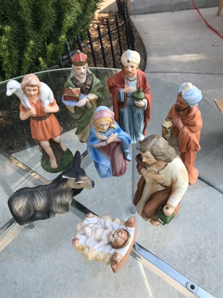 Homco Nativity Set