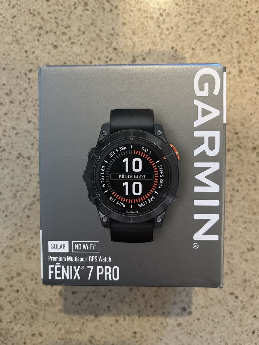 Garmin Fenix 7 Pro - Solar Edition (No Wifi) Brand New unopened