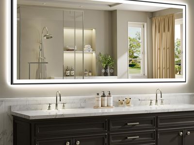 96x36 LED Bathroom Mirror with Lights