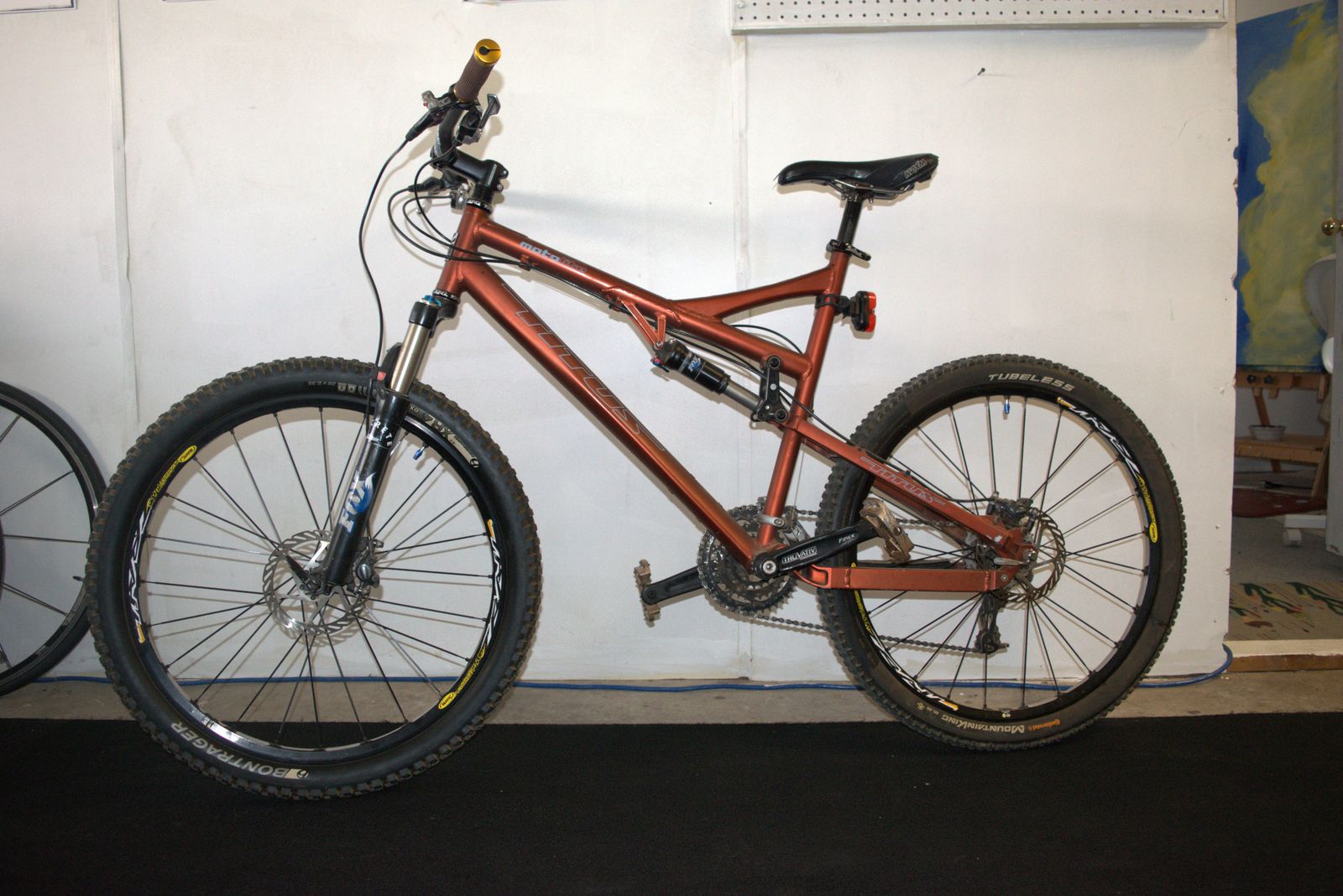 Customized upgraded 2007 Titus Motolite Dual suspension