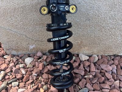 Cane Creek Valt Coil Rear Shock - 57mm/2.25" Stroke, 450lb Spring, LSR/LSC Adjust