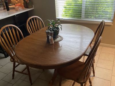 Dining Table+ 4 matching Chairs