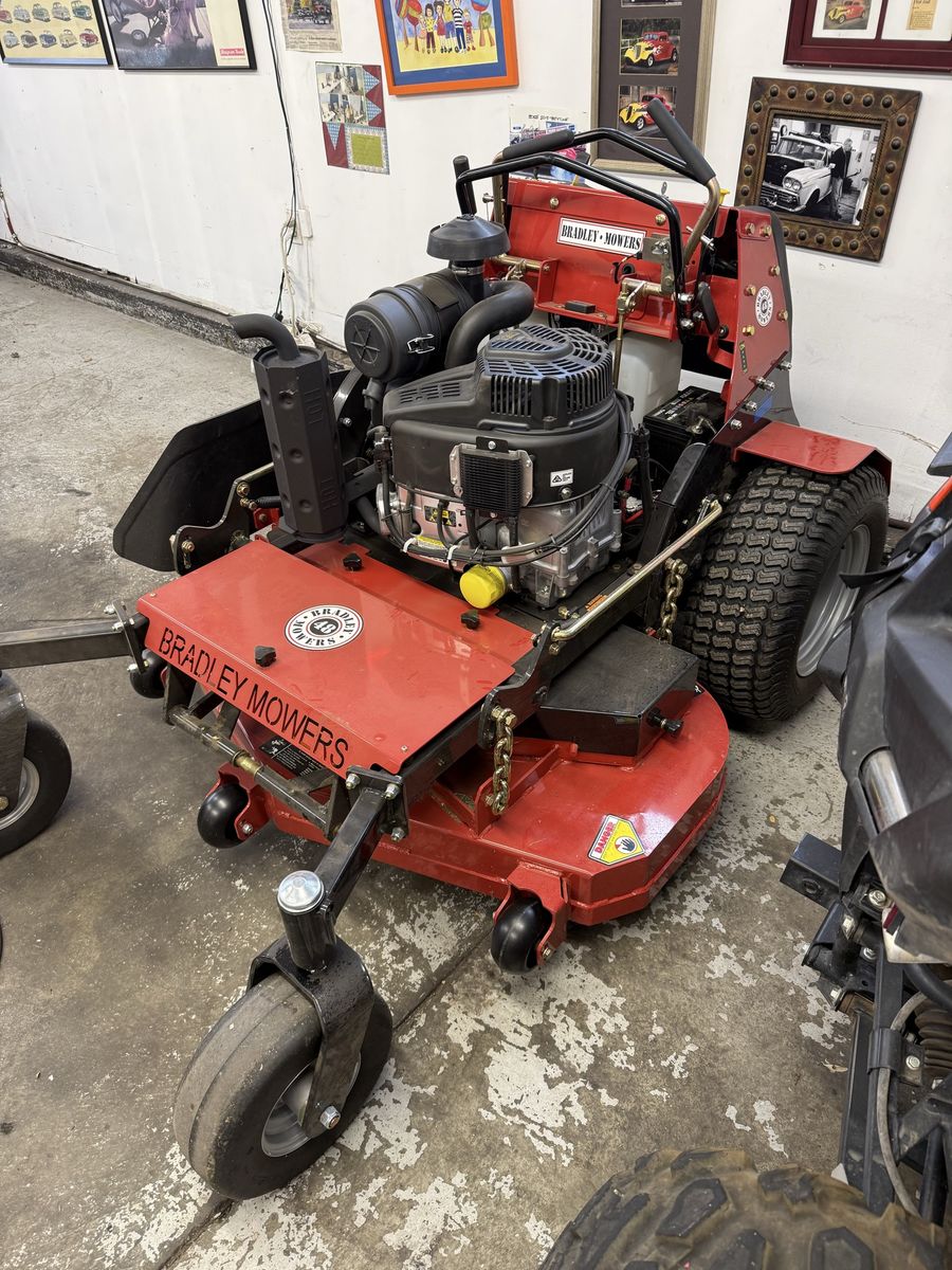 Bradley commercial 48 inch stand on mower