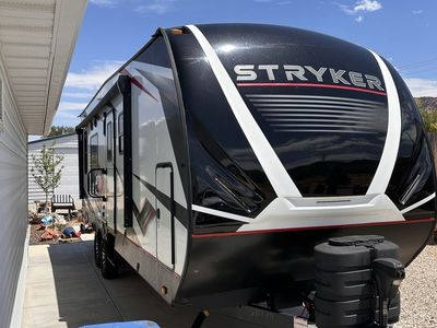 Stryker Toy Hauler Travel Trailer - Excellent Condition.