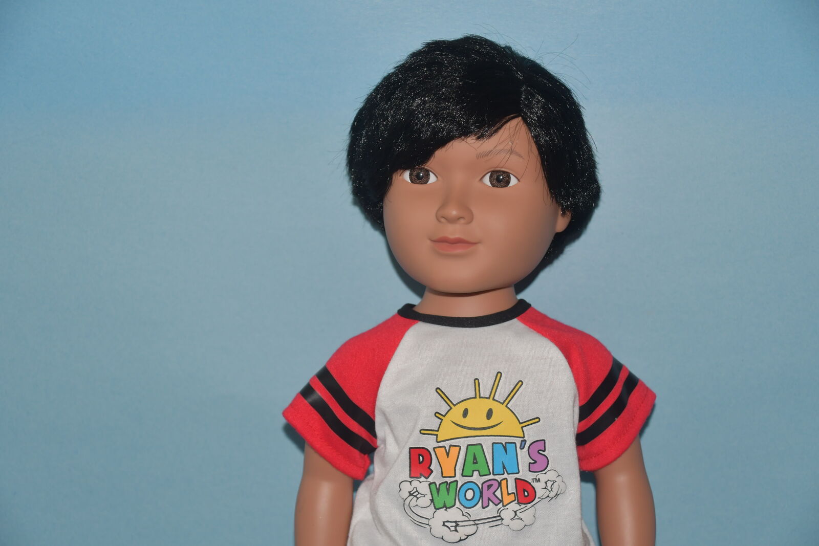 RYAN'S WORLD DOLL ~ HEIGHT 18" ~ INCLUDES CLOTHES & SHOES ~ CLEAN!