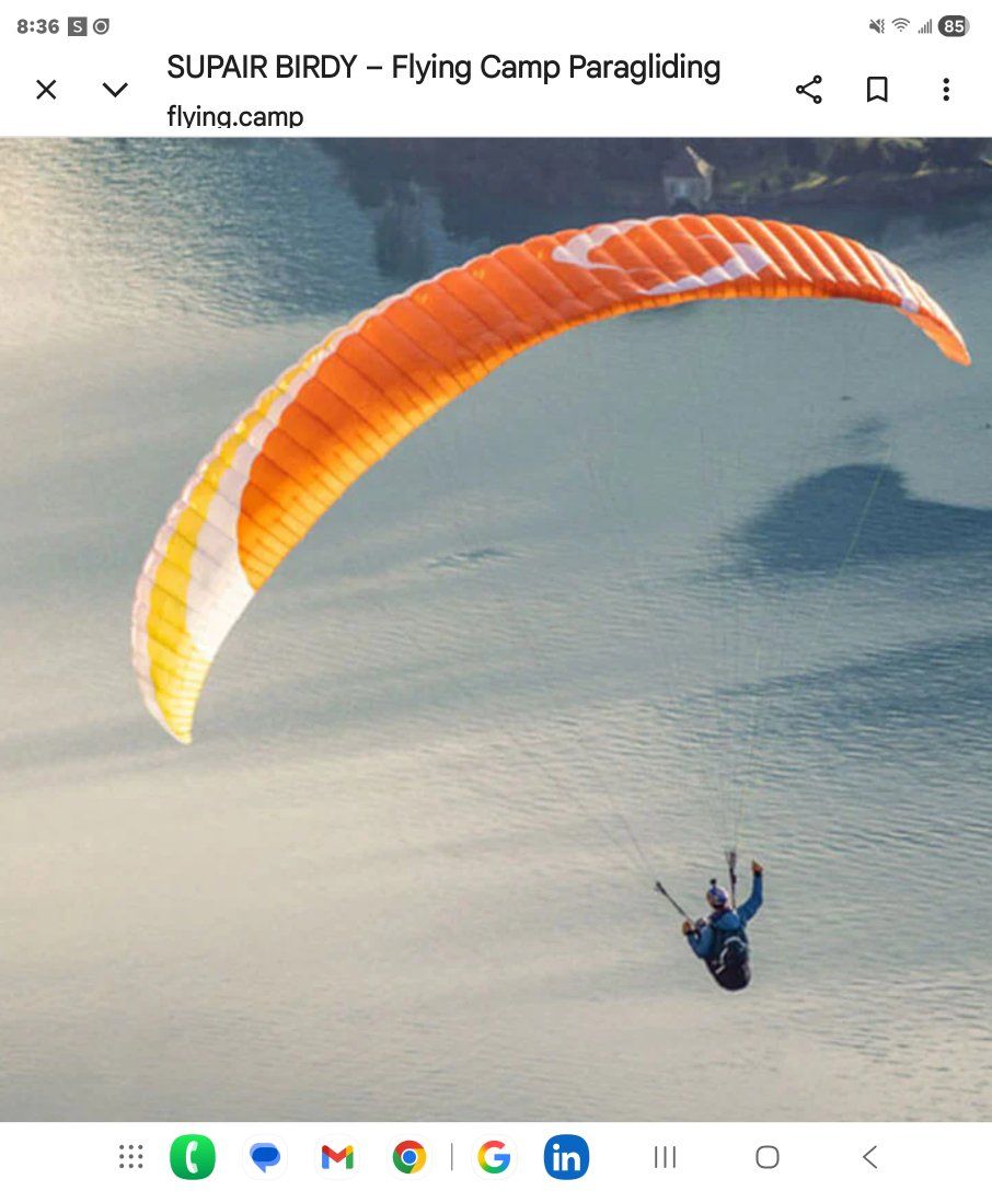 SUPAIR BIRDY EN-A M-L 95 - 115 KG