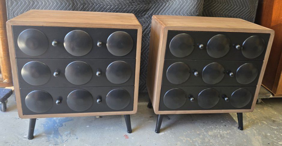 Super Cool MCM Style Nightstands or Side Tables!