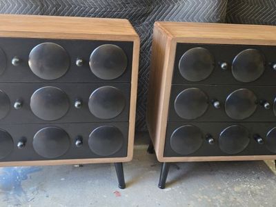 Super Cool MCM Style Nightstands or Side Tables!