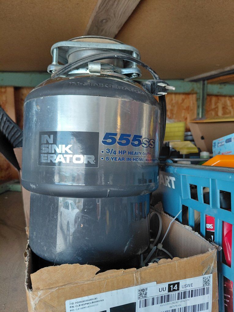 InSinkErator 555ss 3/4 HP Heavy Duty Garbage Disposal