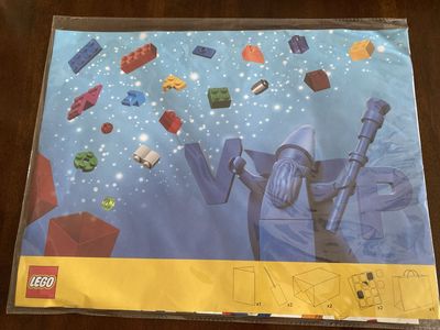 Lego gift wrap set