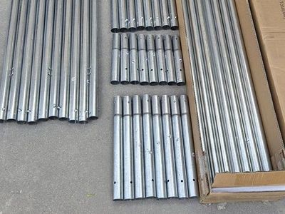 Advance Outdoor Carport Frame (MISSING BOX 2) Assorted 1.5” Pipe w/Spring Pins