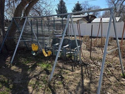 Children swing set bars with extras