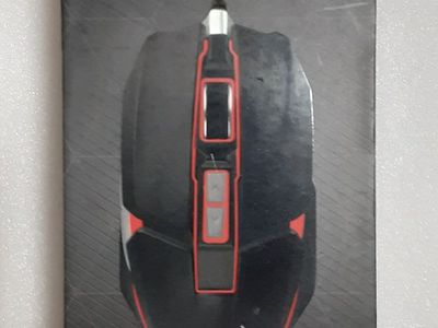 New RIOTORO AUROX BLACK PRISM RGB Ultra Precision Gaming Mouse with 8-Programmable Buttons - 10K DPI