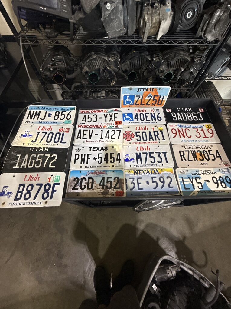 License Plates For Collectors .