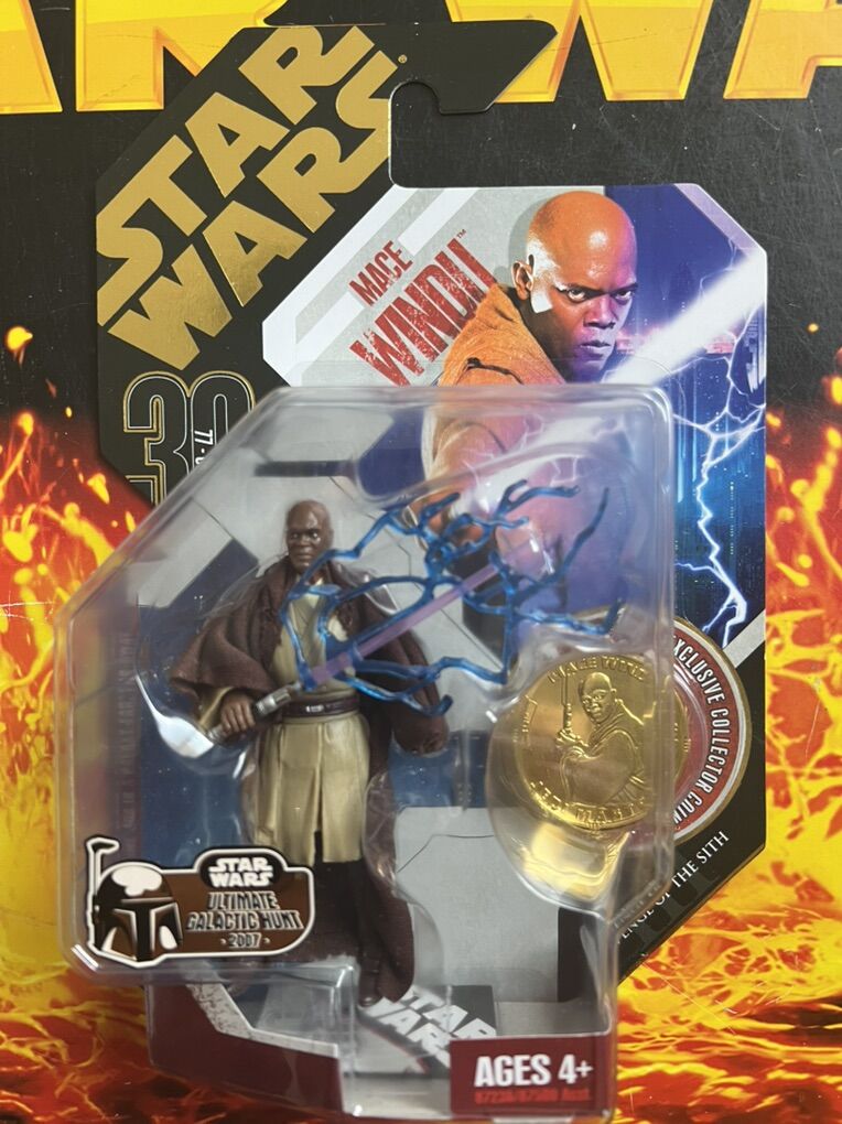 Star Wars Mace Windu 30th Anniversary Gold Coin
