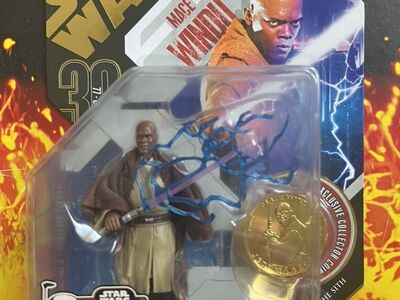 Star Wars Mace Windu 30th Anniversary Gold Coin