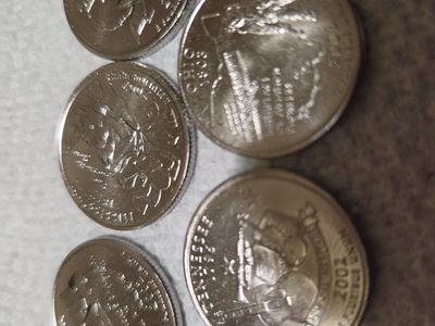 2002 platinum state quarters uncirclated