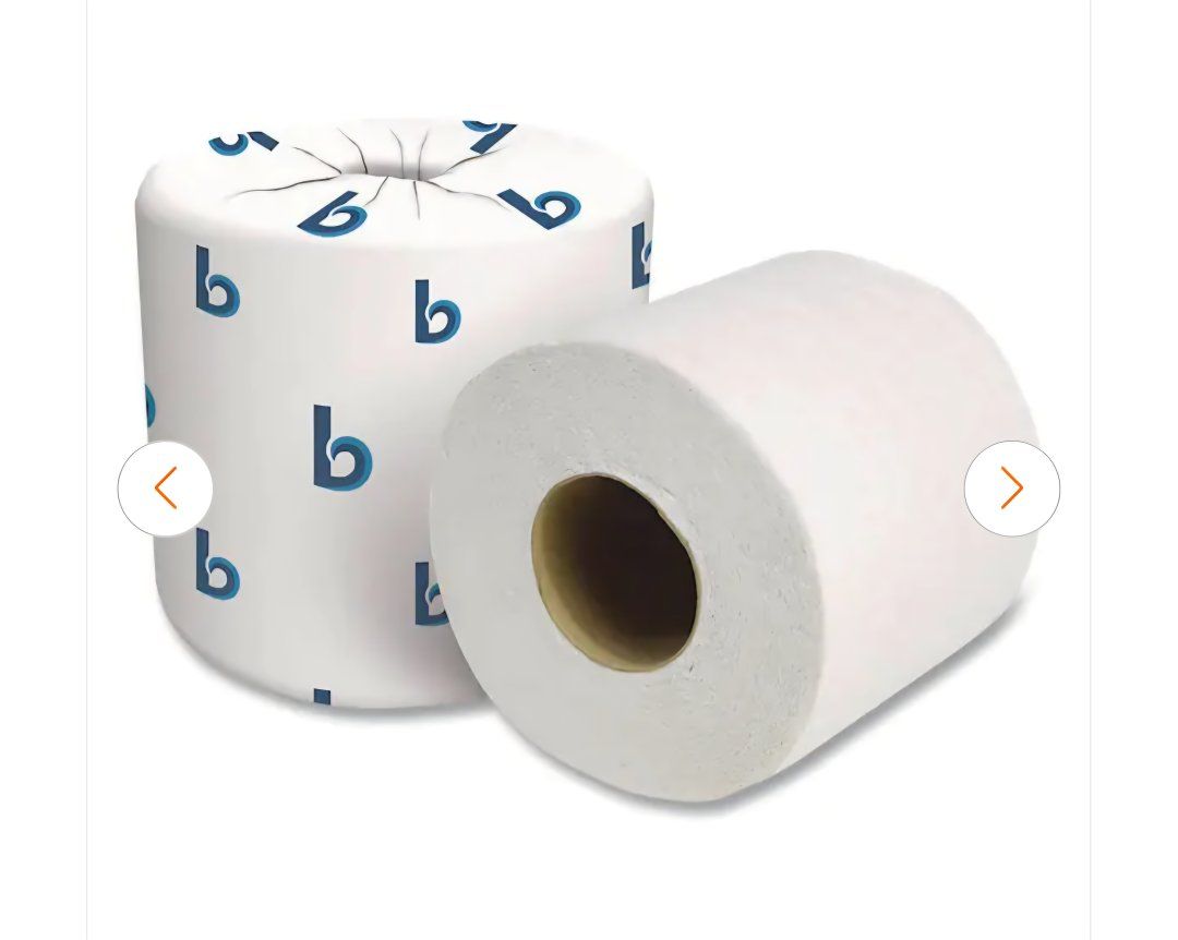 Boardwalk Deluxe Toilet Tissue BWK 6180 - Case of 96 Rolls, 2-Ply