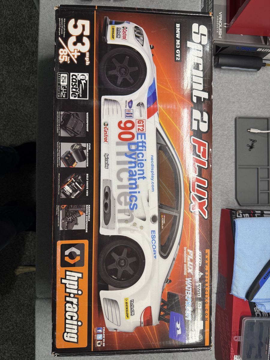 HPI sprint 2 flux shelf queen