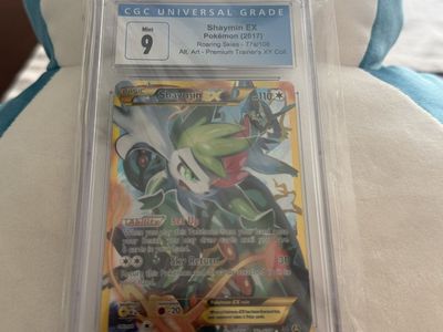Pokémon Cards - Roaring Skies - Shaymin 77a/108 Alt Art - CGC (PSA)