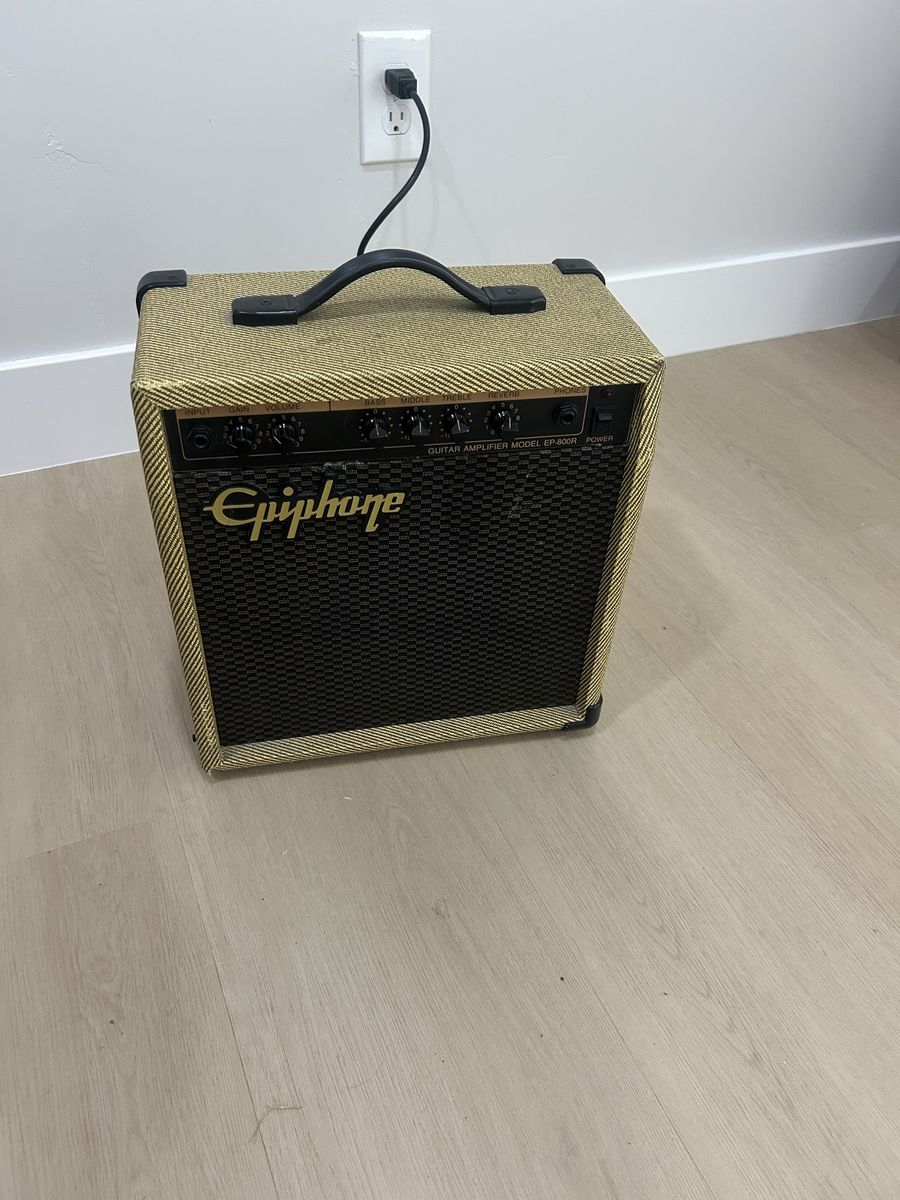 Epiphone EP-800R Guitar Amplifier Tweed Combo Practice Amp