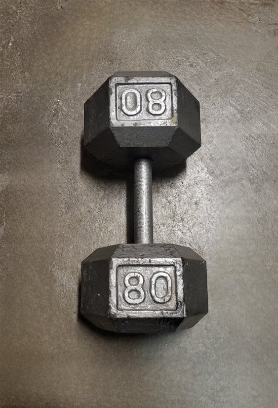 Dumbbell 80 pounds