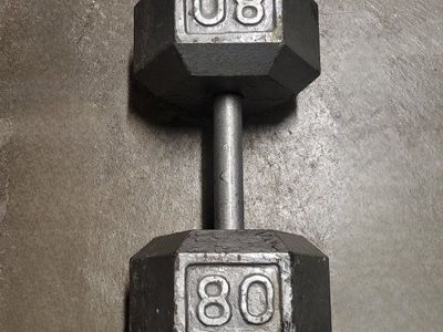 Dumbbell 80 pounds