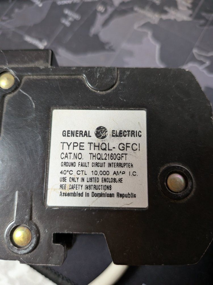 GE General Electric THQL-GFCI THQL2160GFT Ground Fault Circuit Interrupter Breaker 10,000 AMP I.C.