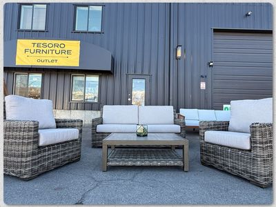 HALSTEAD PATIO SET WE OFFER DELIVERY